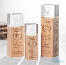 Branche Towers Wood Trophy - Eco-Friendly Trophies