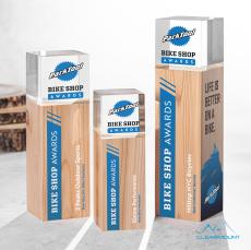 Branche Full Color Towers Wood Trophy - Eco-Friendly Trophies
