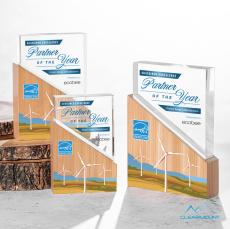 Rocheaux Full Color Rectangle Wood Trophy - Eco-Friendly Trophies