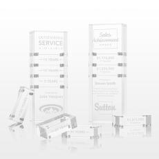 Derringer Rectangle Acrylic Trophy - Acrylic Trophies