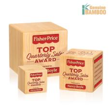 Kenilworth Cube Square / Cube Wood Trophy - Eco-Friendly Trophies