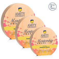 Westgrove Full Color Circle Trophy - Custom Trophies