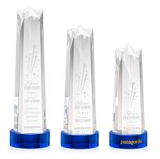 Hurst Star on Lockwood Base - Blue - Trophies