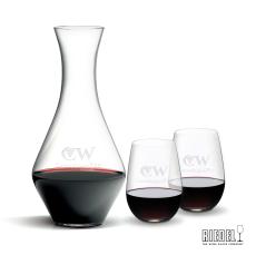 RIEDEL Merlot Decanter & Stemless Wine Set - Carafes