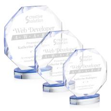 Romsley Polygon Crystal Trophy - Crystal Trophies