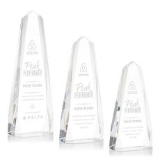 Geneva Obelisk Crystal Trophy - Crystal Trophies