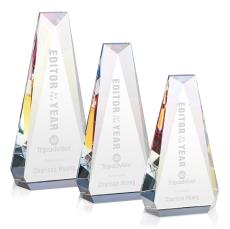 Carmel Prismatic Towers Crystal Trophy - Crystal Trophies