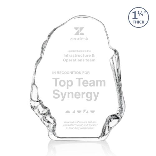 Awards and Plaques - Crystal Trophies - Vigil Iceberg Crystal Trophy