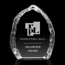 Simmons Iceberg Crystal Trophy