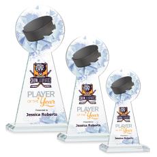 Edenwood Hockey Full Color Clear Towers Crystal Trophy - Trophies