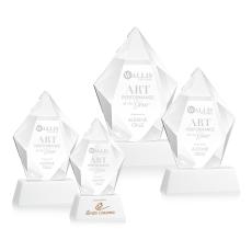 Barron on Base Fagan Polygon Crystal Trophy - Crystal Trophies