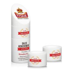 Corbin Stacker Full Color Fagan Towers Crystal Trophy - Crystal Trophies