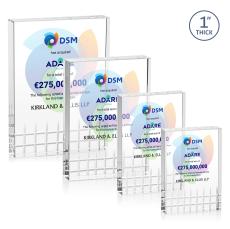 Lynch Full Color Rectangle Crystal Trophy - Crystal Trophies