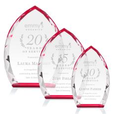 Grossman Red Peaks Crystal Trophy - Crystal Trophies