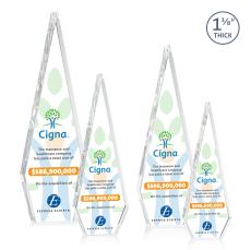 Cullen Full Color Crystal Trophy - Crystal Trophies