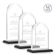Cortez Black Peaks Crystal Trophy - Crystal Trophies