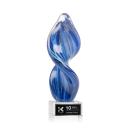 Bonavista on Plated Crystal Base Clear Unique Glass Trophy