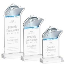 Voyager Clear Unique Crystal Trophy - Crystal Trophies