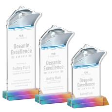 Voyager Prismatic Unique Crystal Trophy - Crystal Trophies