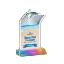 Voyager Full Color Prismatic Unique Crystal Trophy