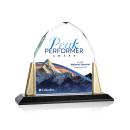 Crespo Full Color Gold Peaks Crystal Trophy