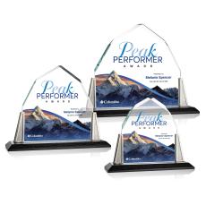 Crespo Full Color Pewter Crystal Trophy - Crystal Trophies
