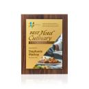 Millsboro Full Color Plaque - Walnut Finish/Gold