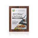 Millsboro Full Color Plaque - Walnut Finish/Silver