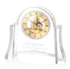 Shipley Clock - Gold - Crystal Trophies