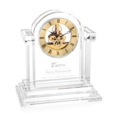 Addison Clock - Gold - Crystal Clocks