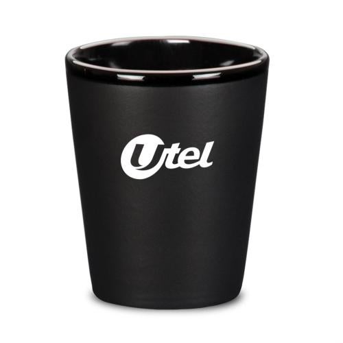Custom Barware Glasses - Shot Glasses - Robertson Ceramic Shot - Imprinted