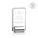 Howard Rectangle Crystal Trophy