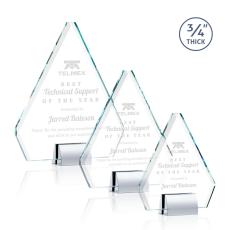 Employee Gifts - Kilgore Chrome Diamond Crystal Trophy