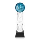 Addison on Toscana Base Black Globe Glass Trophy