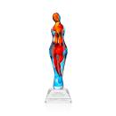 Venus on Cahill Base Clear Glass Trophy
