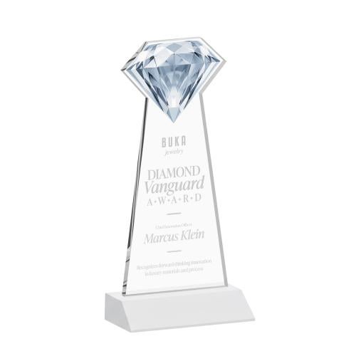 Awards and Plaques - Crystal Trophies - Diamond Fagan Crystal Trophy