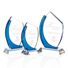 Skinner Peaks Crystal Trophy - Crystal Trophies