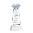 Diamond Full Color on Hartford Base Fagan Crystal Trophy