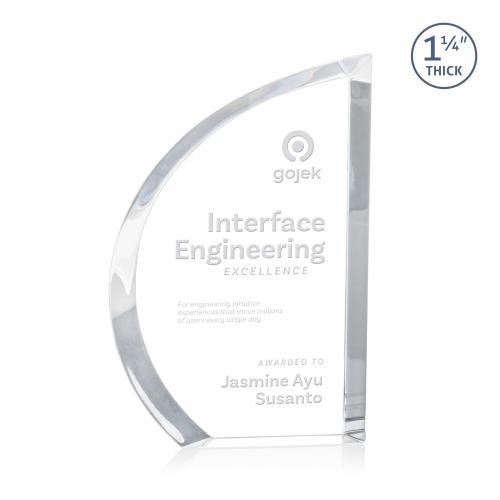 Awards and Plaques - Crystal Trophies - Fenworth Unique Crystal Trophy