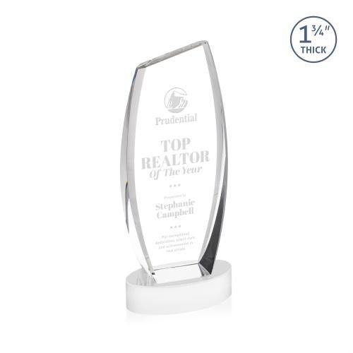 Awards and Plaques - Crystal Trophies - Colorado on Base Fagan Peaks Crystal Trophy