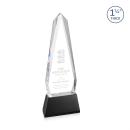 Cheswick on Pruitt Base Black Obelisk Crystal Trophy