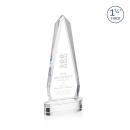 Cheswick on Alberton Base Clear Obelisk Crystal Trophy