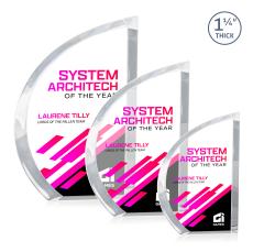 Fenworth Full Color Unique Crystal Trophy - Custom Trophies