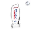 Colorado Full Color on Base Clear Peaks Crystal Trophy
