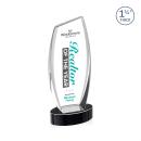 Colorado Full Color on Base Black Peaks Crystal Trophy