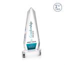 Cheswick Full Color on Alberton Clear Obelisk Crystal Trophy
