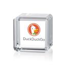 Pittman Cube Full Color Square / Cube Crystal Trophy