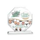 Britt Full Color Polygon Crystal Trophy