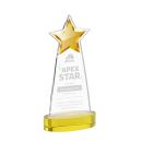 Starlite on Alberton Base Gold Crystal Trophy