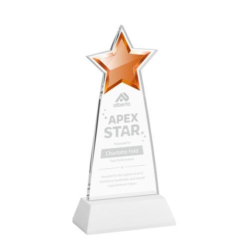 Awards and Plaques - Crystal Trophies - Starlite on Hartford Base Fagan Crystal Trophy
